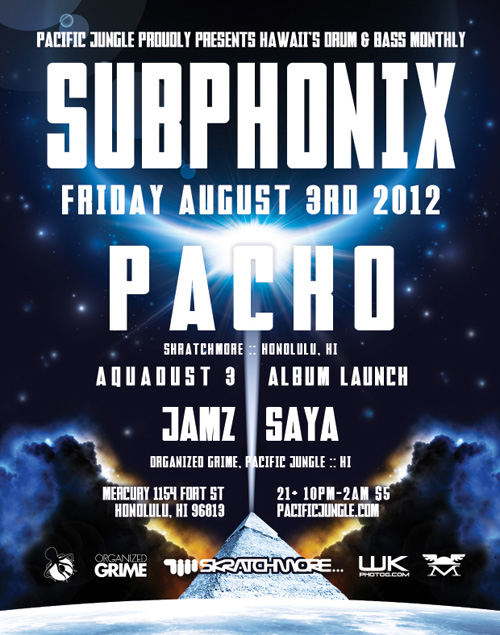 August 2012 Subphonix Flyer