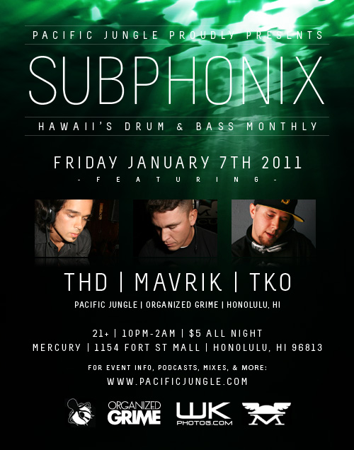 January 2011 Subphonix Flyer